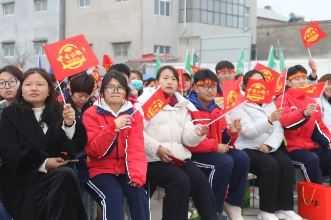 封丘县第二初级中学教育总校黄陵镇校区中考百日誓师大会 第49张