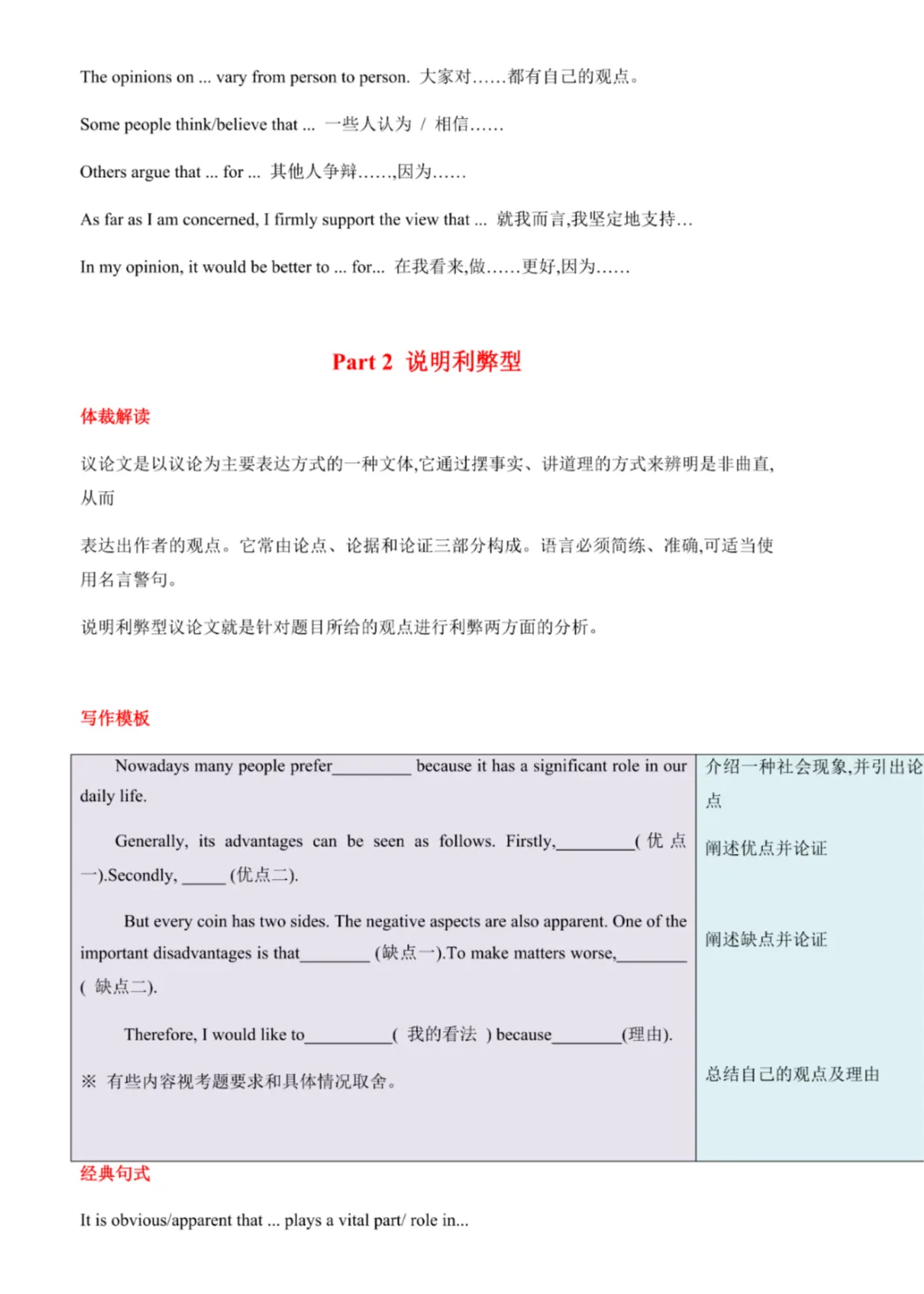 必刷!上海中考英语作文万能答题模板(包含所有体裁) 第6张 必刷!上海中考英语作文万能答题模板(包含所有体裁) 第6张
