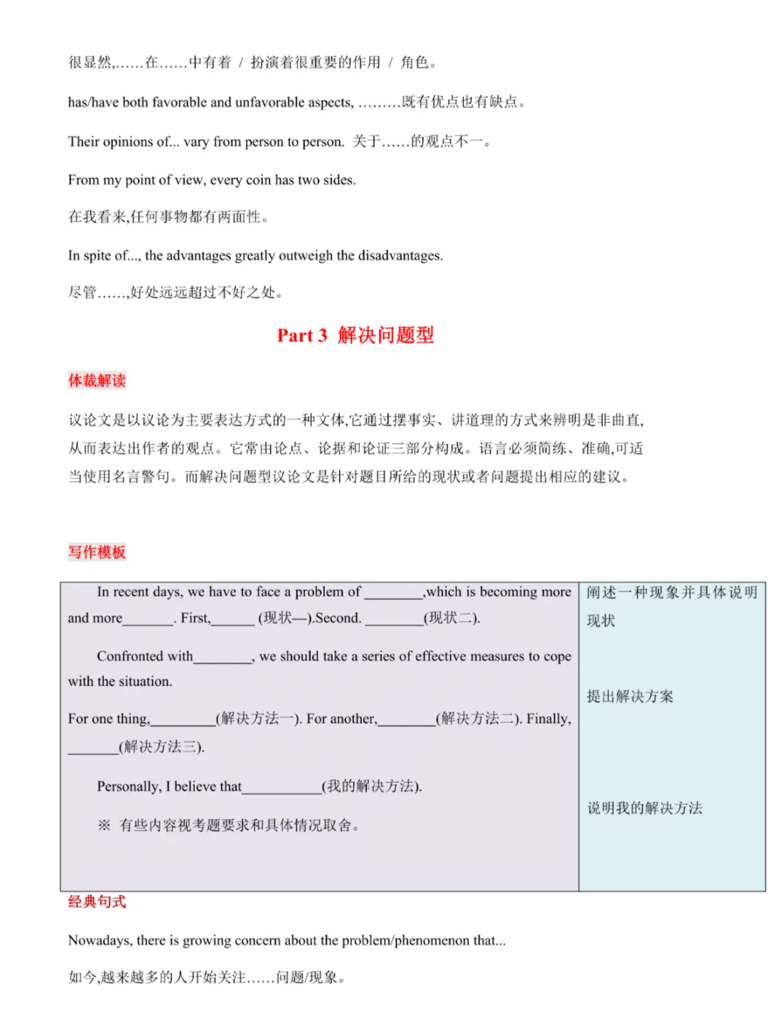 必刷!上海中考英语作文万能答题模板(包含所有体裁) 第7张 必刷!上海中考英语作文万能答题模板(包含所有体裁) 第7张