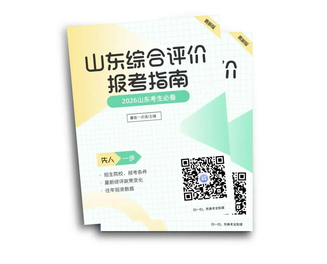 山东省综合评价报考指南!含往年综评校测真题 第3张