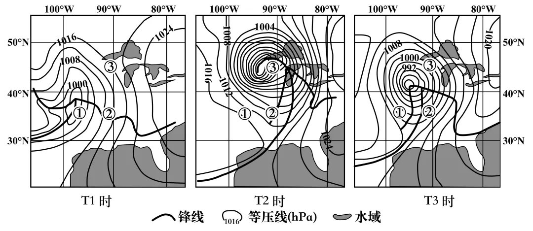 【考点真题汇编】20260318常见的天气系统和天气2025年高考分类汇编 第17张