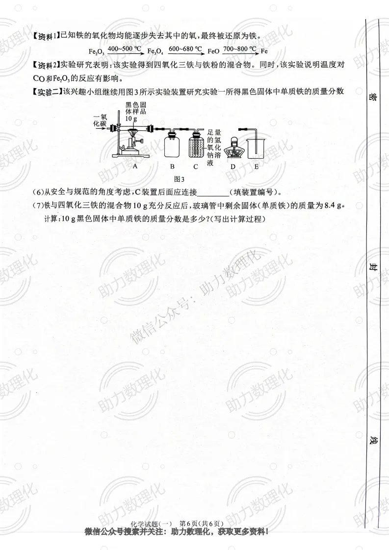 【周口模拟】2025年周口市郸城县中考一模试卷及答案(7科) 第13张