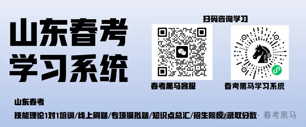 2025山东省春季高考语数英真题(完整试卷版) 第27张 2025山东省春季高考语数英真题(完整试卷版) 第27张