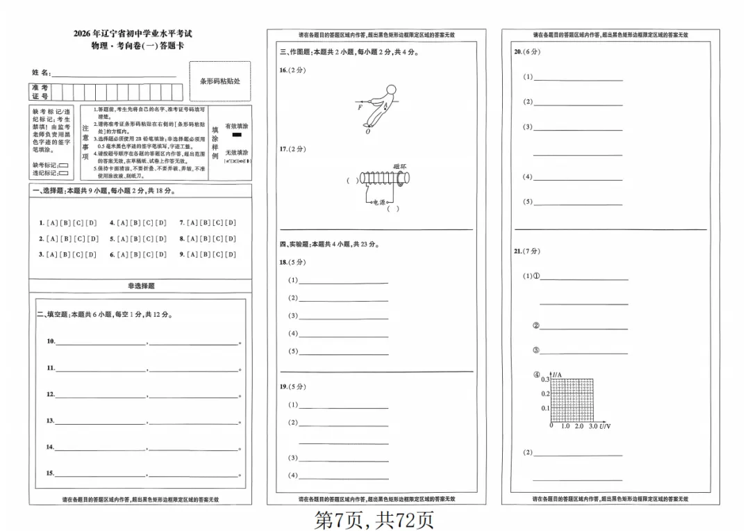 中考冲刺突破就用《聚焦中考·物理必刷提分卷》,攻克预测题,考场游刃有余! 第6张