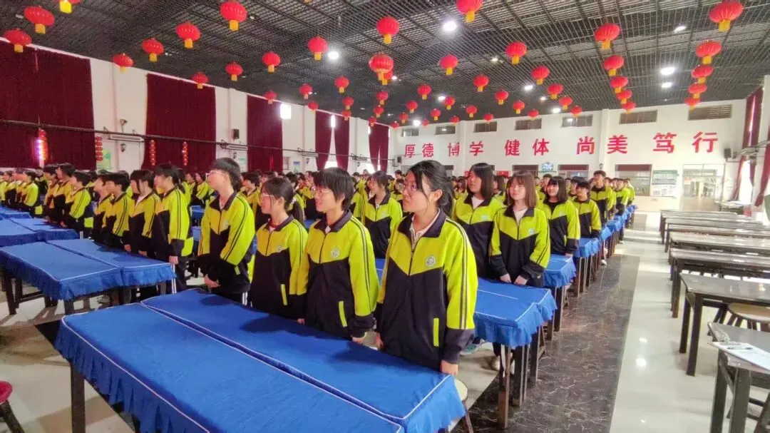 百日誓师燃斗志,逐梦中考启新程 | 树人教育学校2026届中考百日冲刺誓师大会 第28张