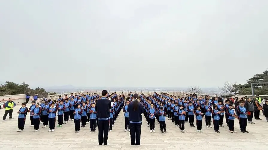 逐梦青春,百日中考——魏善庄中学举行中考誓师实践课程 第11张