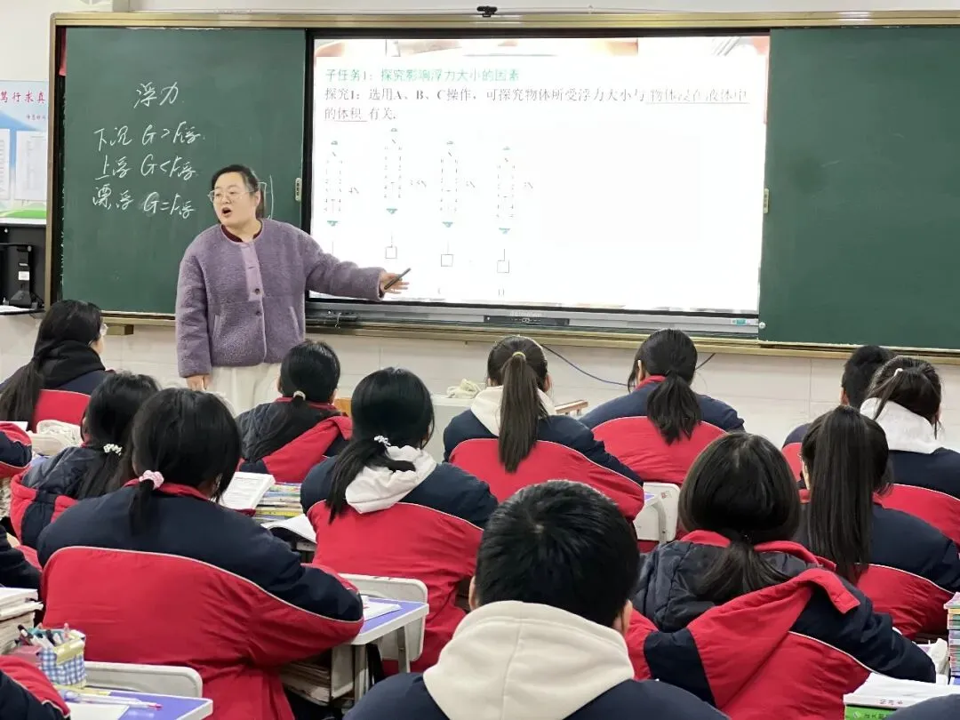 校际携手深耕课堂 聚焦中考共研提质——柳山初中、杨善初中到冶源初中开展联合教研活动 第4张
