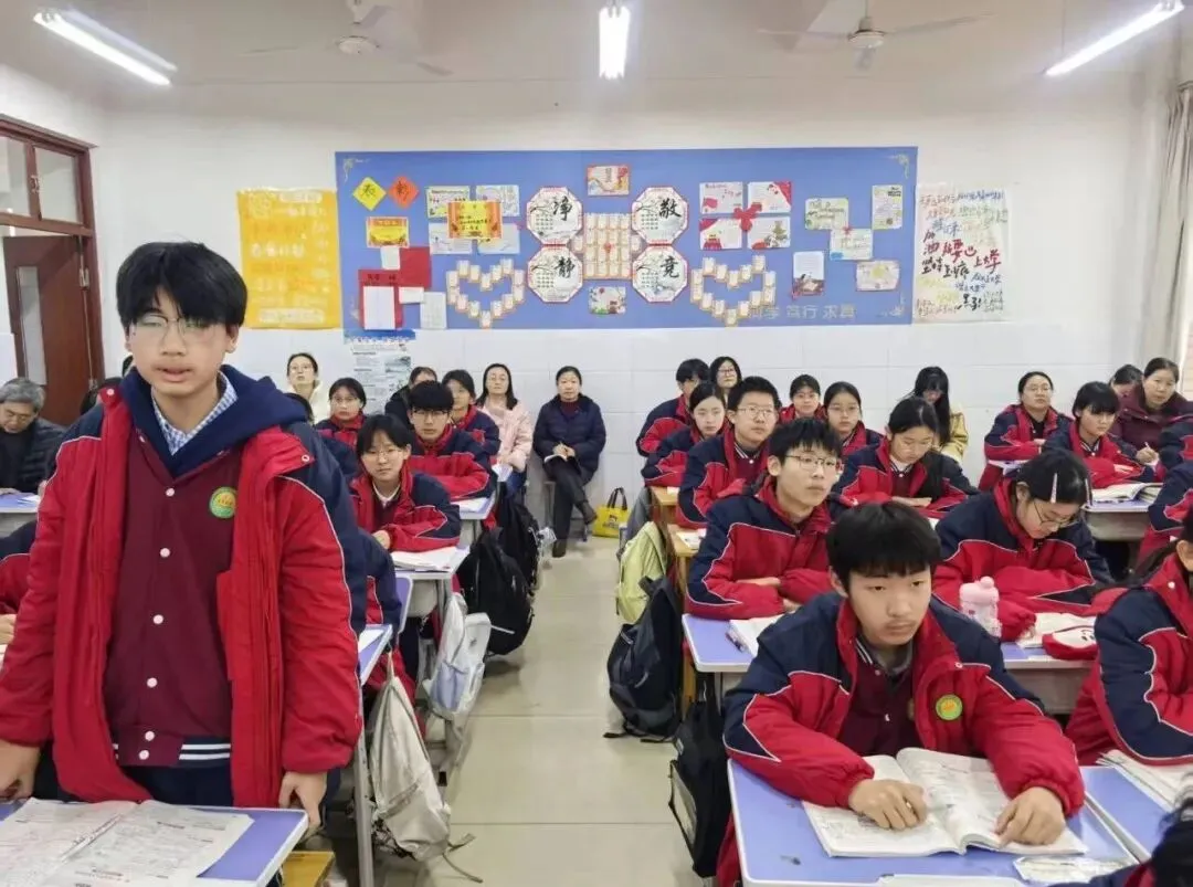 校际携手深耕课堂 聚焦中考共研提质——柳山初中、杨善初中到冶源初中开展联合教研活动 第7张