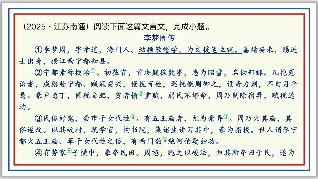 中考一轮15:文言断句翻译(下)PPT 收藏版 第23张 中考一轮15:文言断句翻译(下)PPT 收藏版 第23张