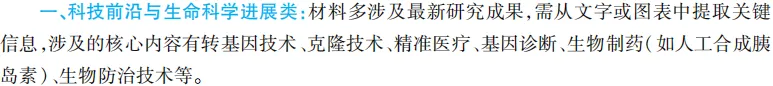 中考魔方丨生物·新情景素材分析 第7张