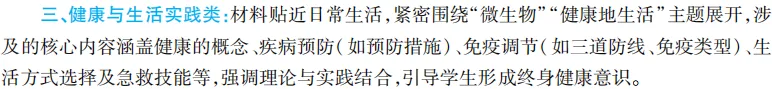 中考魔方丨生物·新情景素材分析 第14张