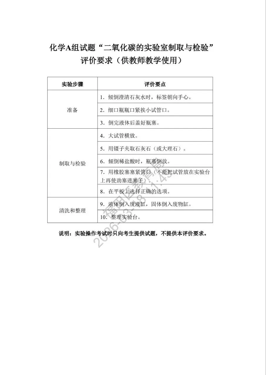 2026深圳中考理化实验操作模拟考试题和考试时间新鲜出炉! 第12张