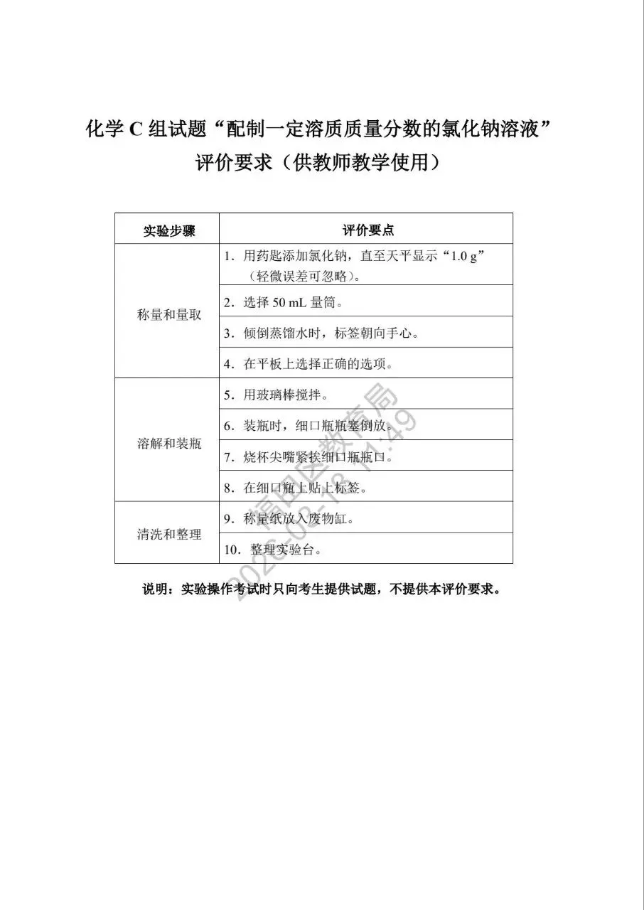 2026深圳中考理化实验操作模拟考试题和考试时间新鲜出炉! 第18张
