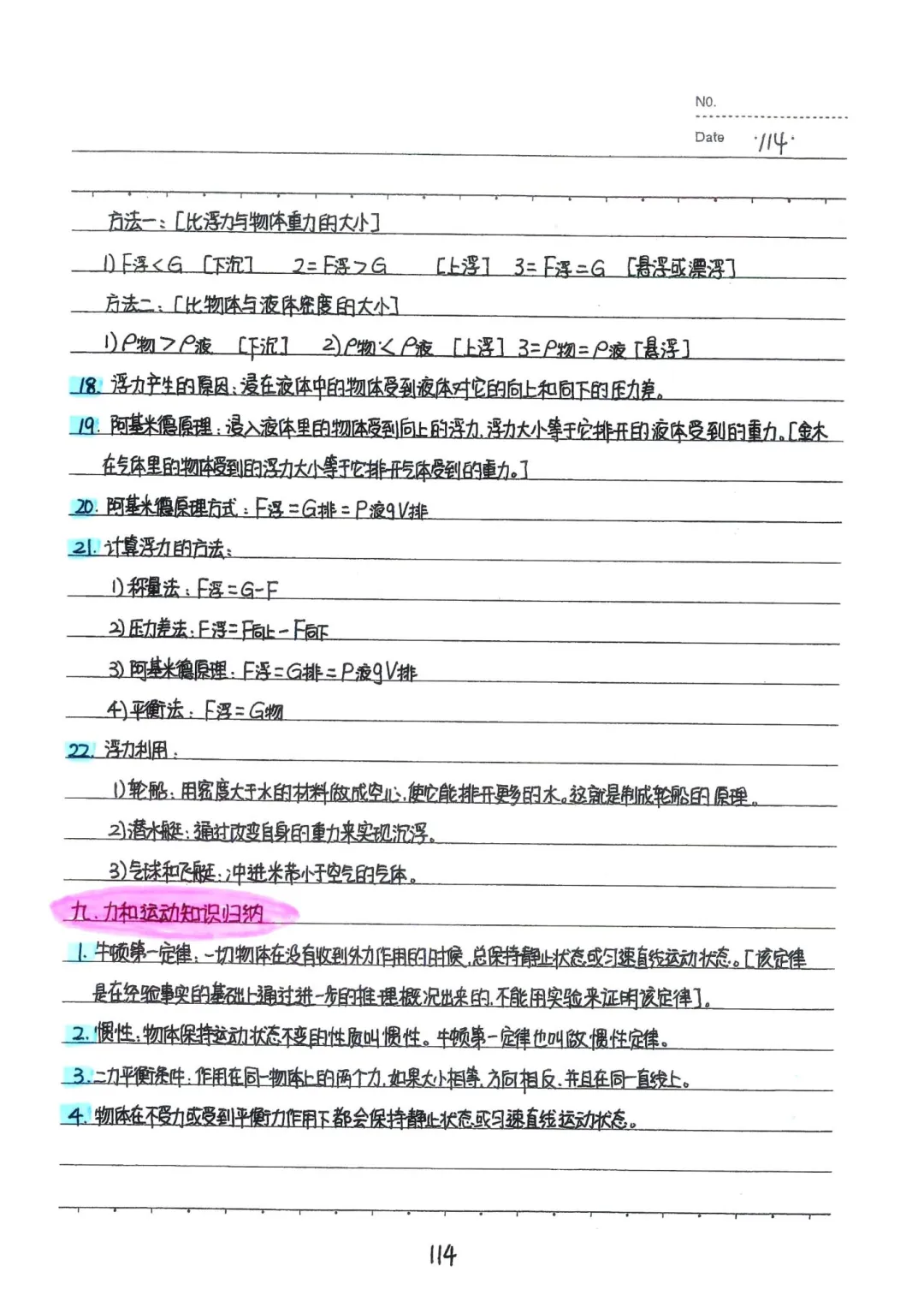 中考物理知识点归纳 第12张