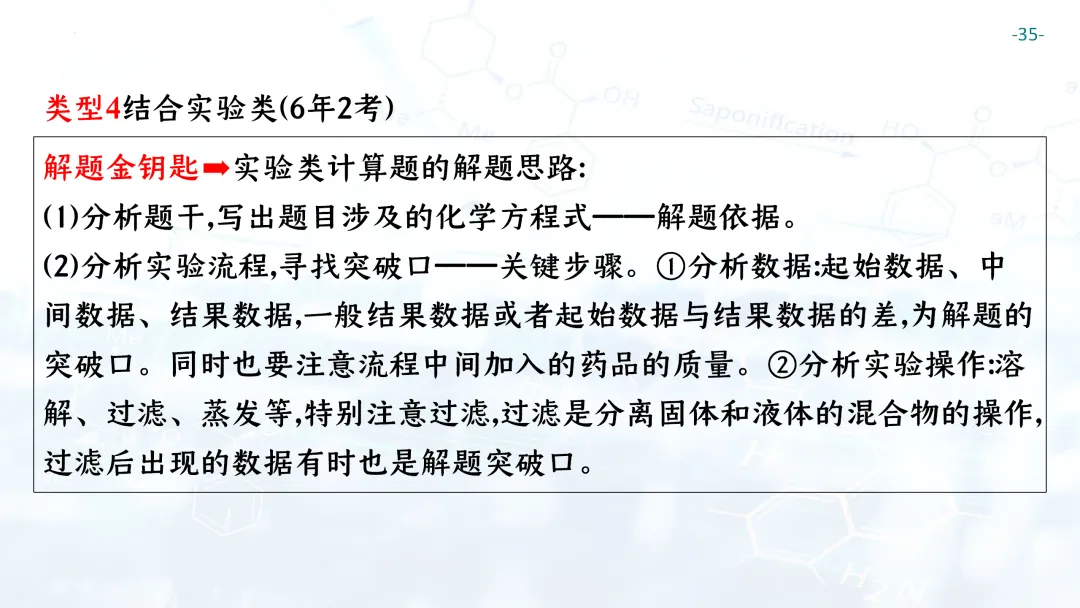 F697 一轮复习 备战中考2026 优质课资源包 初中化学《专题复习---化学计算》课件PPT+教学设计Word-第36张图片-四季读书网