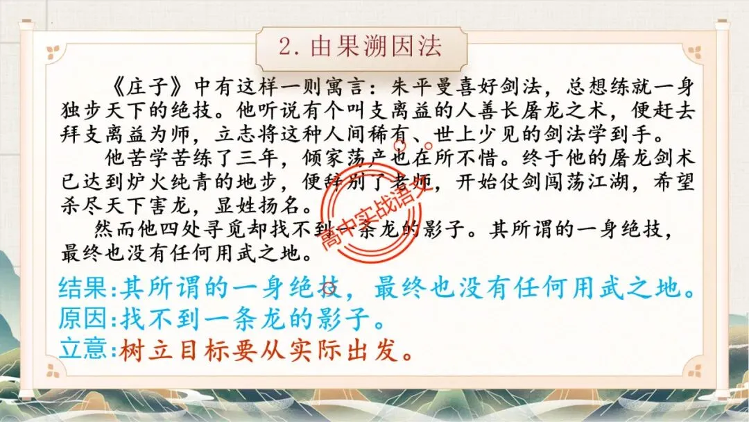 【实战技法】作文审题立意【全套梳理+真题实例】-第46张图片-四季读书网 【实战技法】作文审题立意【全套梳理+真题实例】-第46张图片-四季读书网