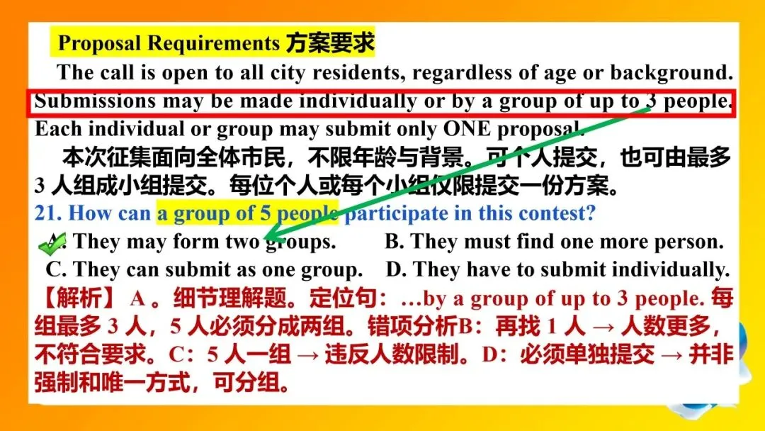 精美课件 | 2026年广州一模试卷评讲(高中云英语) 第6张 精美课件 | 2026年广州一模试卷评讲(高中云英语) 第6张