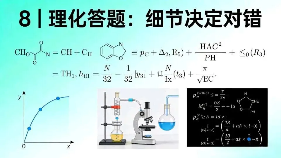中考答题技巧全攻略:避开致命失误,每一分都攥在手里! 第8张 中考答题技巧全攻略:避开致命失误,每一分都攥在手里! 第8张