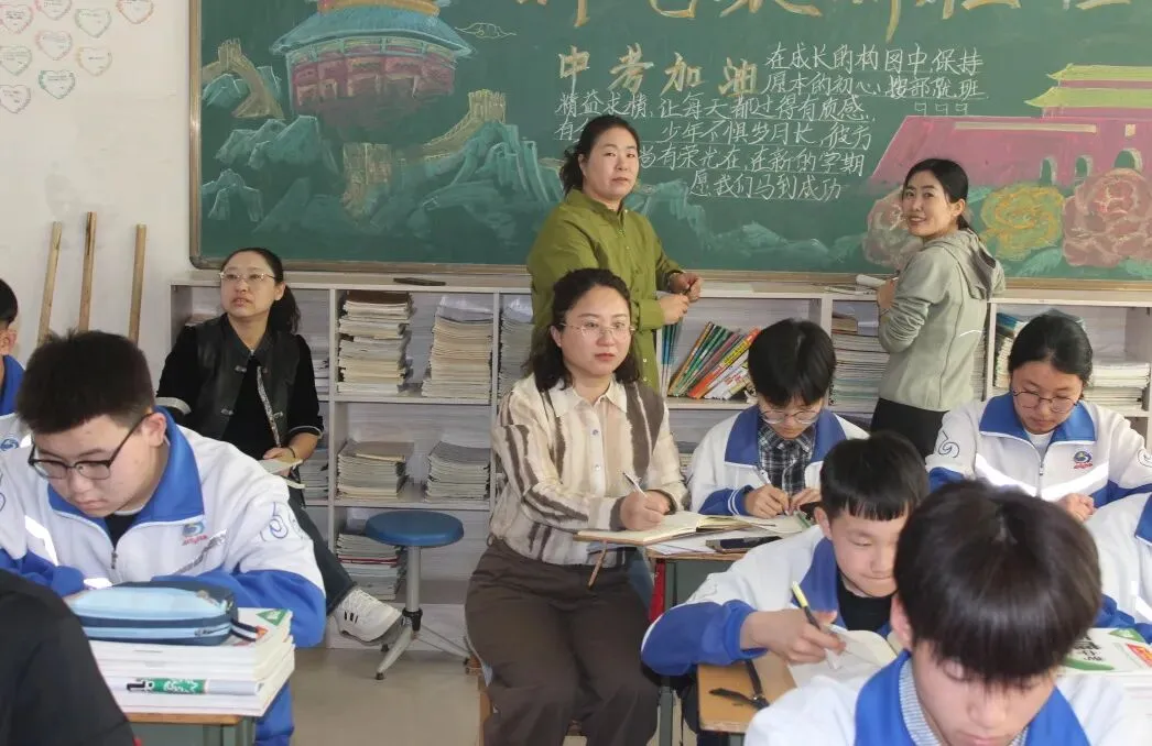 【教研动态】精准把脉促提升 凝心聚力备中考——奈曼旗教研室教研员赴初中学校开展备考专项调研工作 第8张