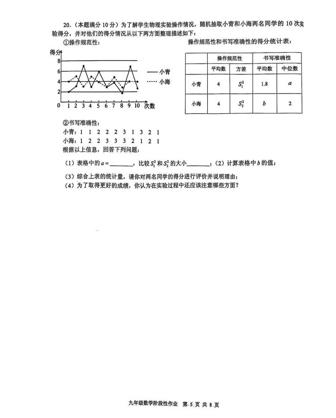 2025年山东省临沂市沂水县数学一模试卷(含答案) 第6张
