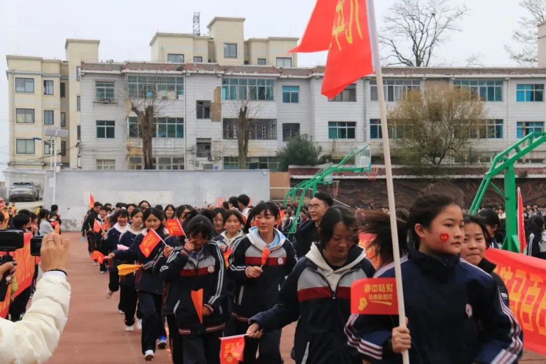 鏖战百日,策马扬鞭!卫城中学2026届中考百日誓师大会,燃动启航! 第69张