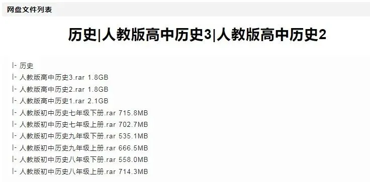 【高中历史全攻略】易错题+试卷合集+名师视频+电子课本,一键获取! 第7张
