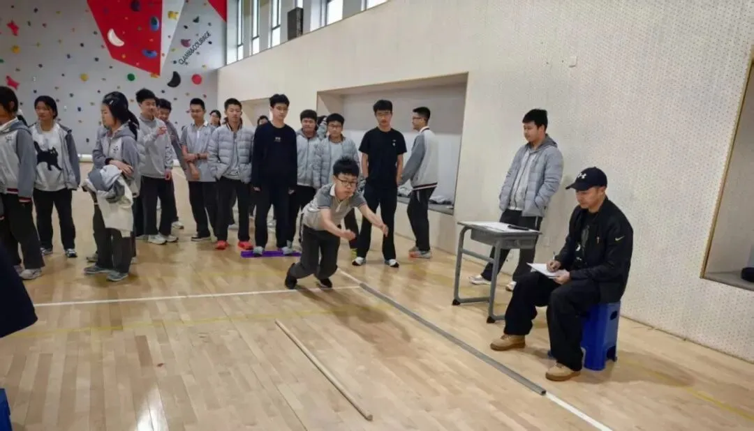 以测促练 备战中考——我校初三体育中考模拟测试圆满完成 第19张