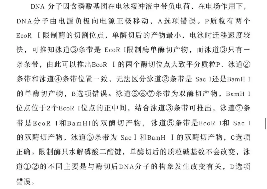 【福建省份】2025年高考生物基因工程真题讲解-第11张图片-四季读书网