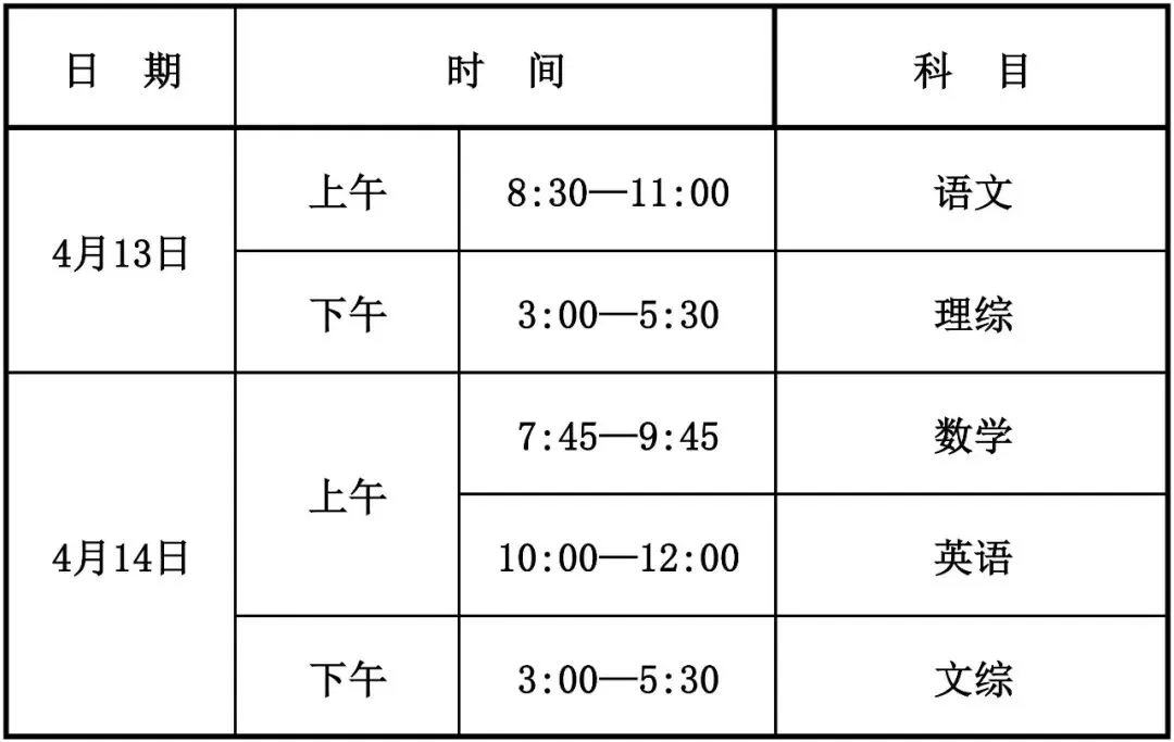 全市统考!2026年初中学业水平考试模拟测试时间确定-第2张图片-四季读书网