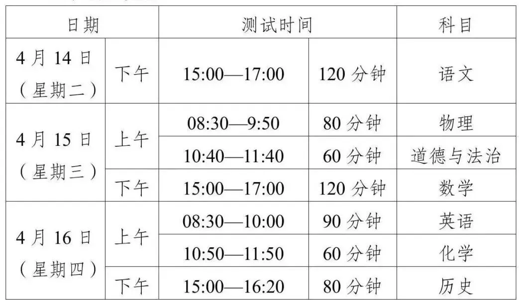 最早3月24日开考!广东各地中考一模时间汇总-第18张图片-四季读书网