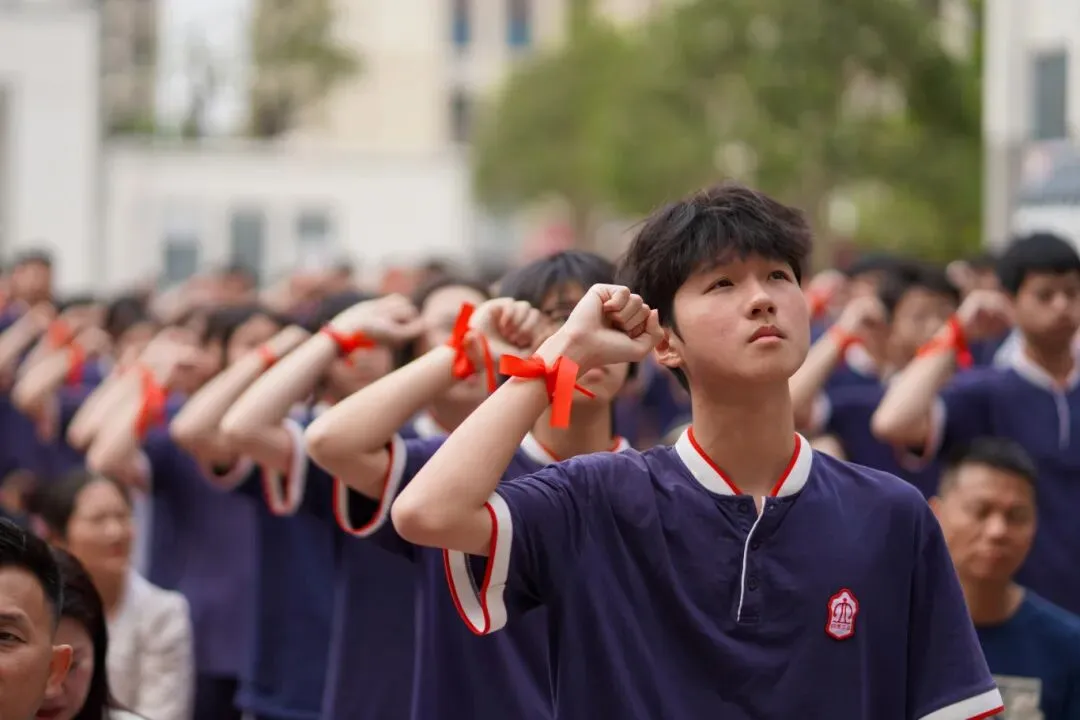 百日冲刺,梦想启航|我校2026届中考百日誓师大会圆满举行,少年亮剑逐梦前行! 第39张