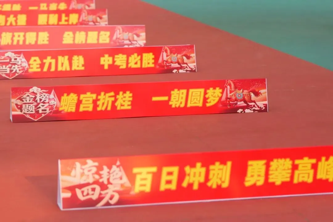 【中学部】骐骥驰骋冲百日,全力以赴赢中考|白云华赋2026届初三百日誓师大会圆满落幕 第23张