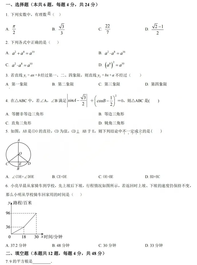 三月月考临近!上海九年级3月真题汇总,临考冲刺查漏补缺更高效 第4张
