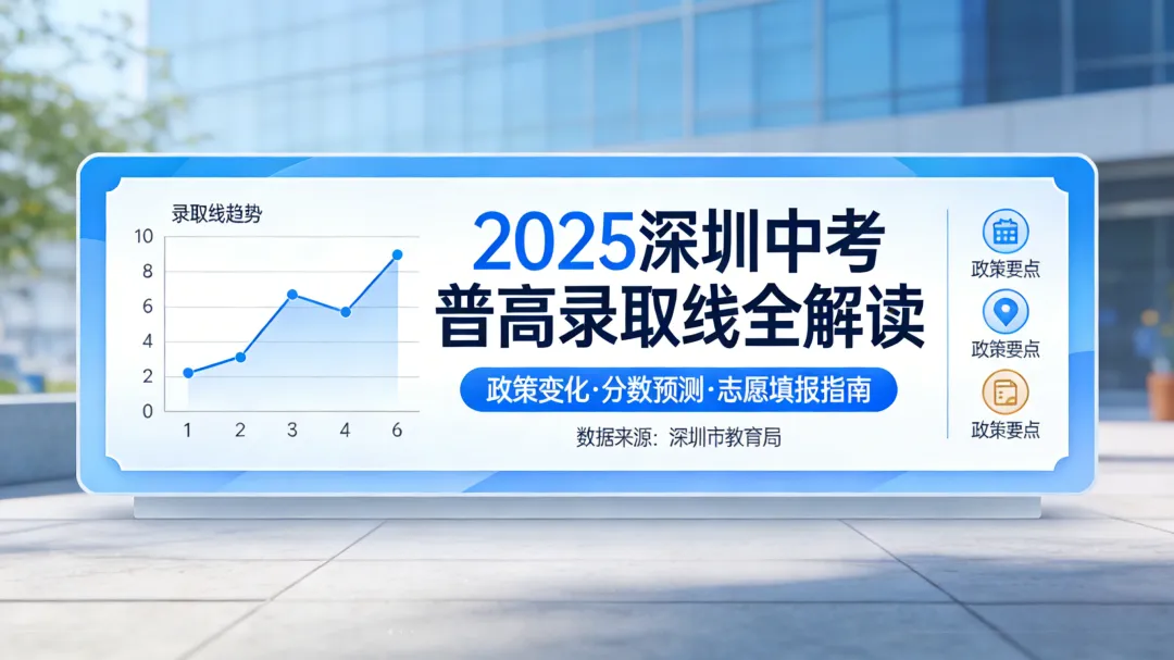 2025 深圳中考普高录取线全解读|最低分多少?AC/D 类怎么填?2026初三家长必看! 第1张