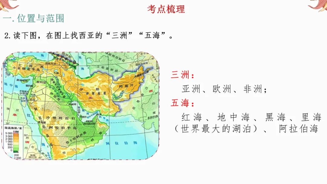 2026年中考地理复习【第一轮】 | 课题6《东南亚和西亚》,欢迎大家加入会员群,享受更多优惠! 第24张