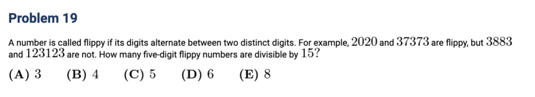 刷透AMC8数学竞赛真题+解析|代数/几何/数论/组合,四大模块全突破! 第13张 刷透AMC8数学竞赛真题+解析|代数/几何/数论/组合,四大模块全突破! 第13张
