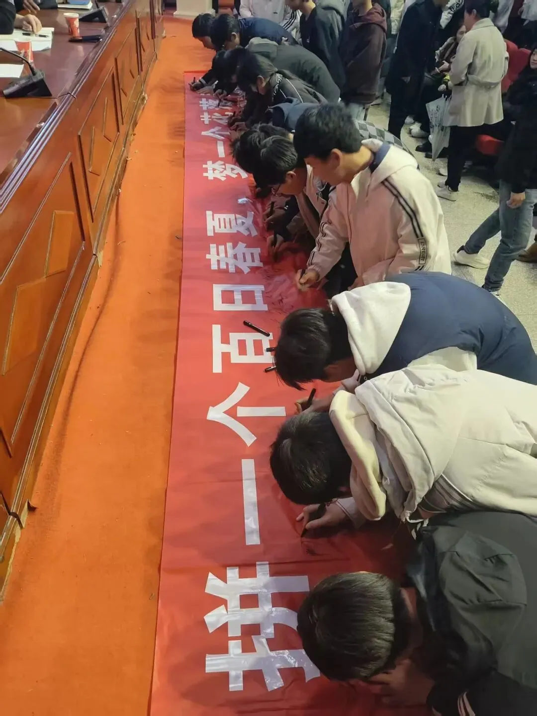为梦想而战,决战中考!——西山中心学校举行2026年中考百日冲刺誓师大会 第18张