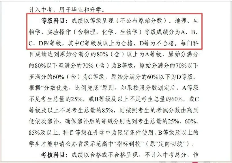 四川多地宣布:生物、地理不再计入中考总分!附绵阳中考改革政策 第5张 四川多地宣布:生物、地理不再计入中考总分!附绵阳中考改革政策 第5张