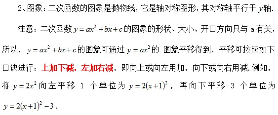 中考重点:二次函数,最全知识点汇总! 第17张