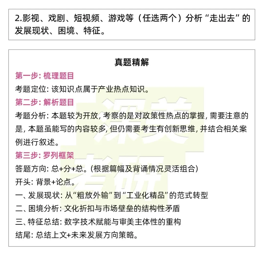 26真题解析|北师大戏影考研719影视戏剧史论给你整理好完整答题逻辑!-第14张图片-四季读书网 26真题解析|北师大戏影考研719影视戏剧史论给你整理好完整答题逻辑!-第14张图片-四季读书网