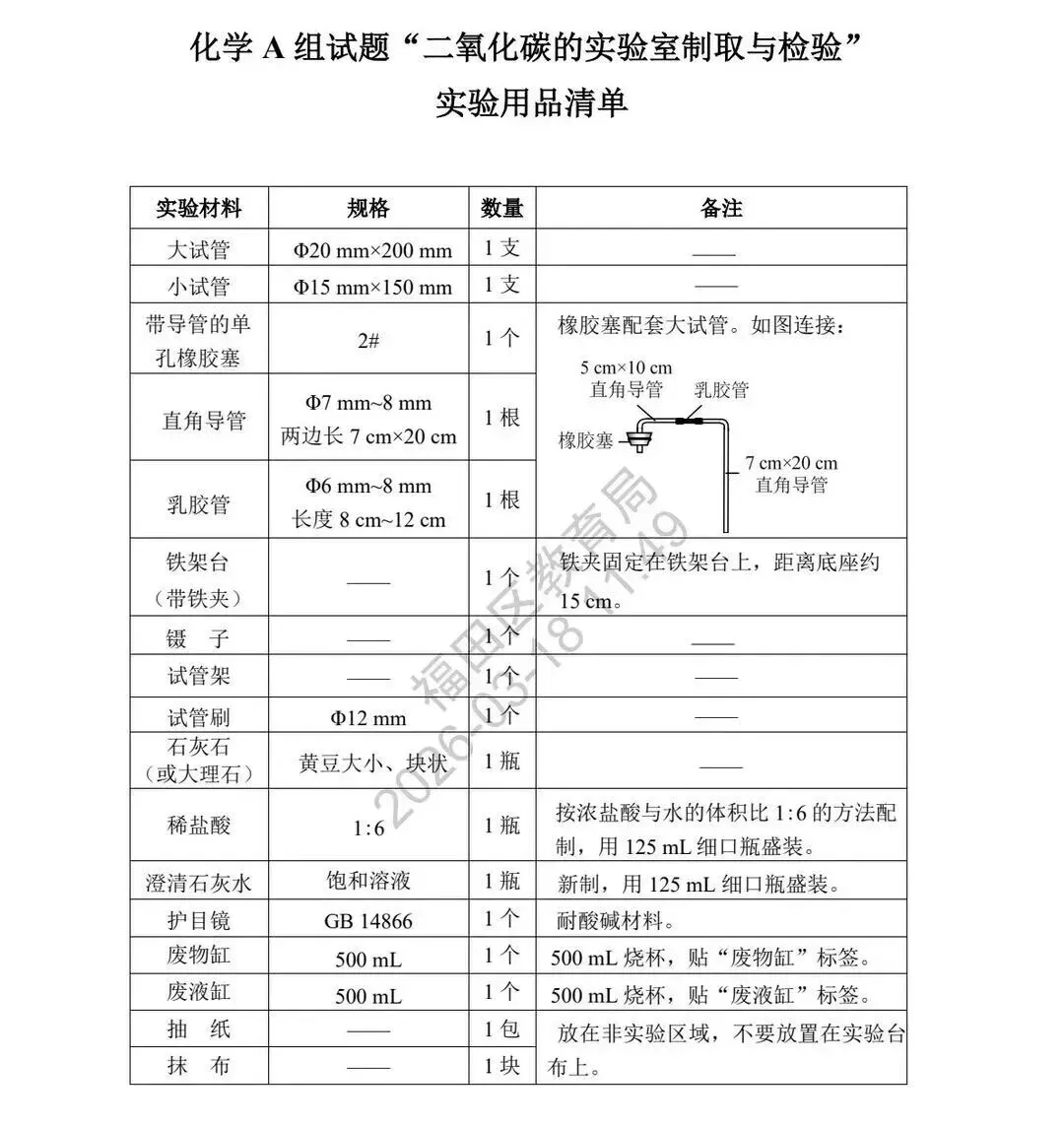 速看!2026 深圳中考理化实验操作模拟试题公布 第18张