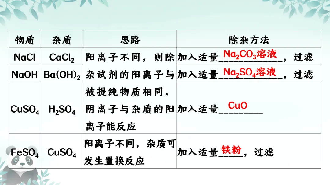 F712 2026决胜中考 《专题训练---物质的除杂》[Word可编辑] 第7张