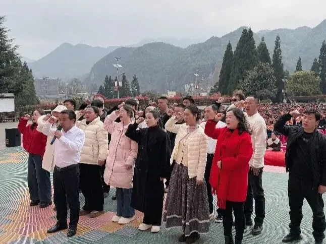 奋战百日,圆梦六月——坪地乡中学举行中考誓师大会 第11张