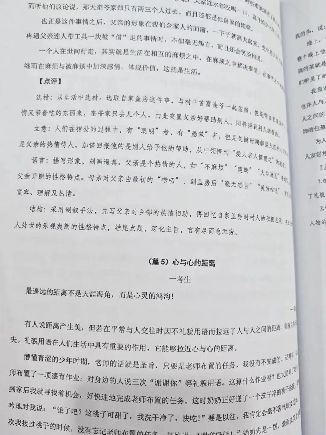 中考直接用,快速提分《人大附中-初中优秀作文100篇精选》 第13张