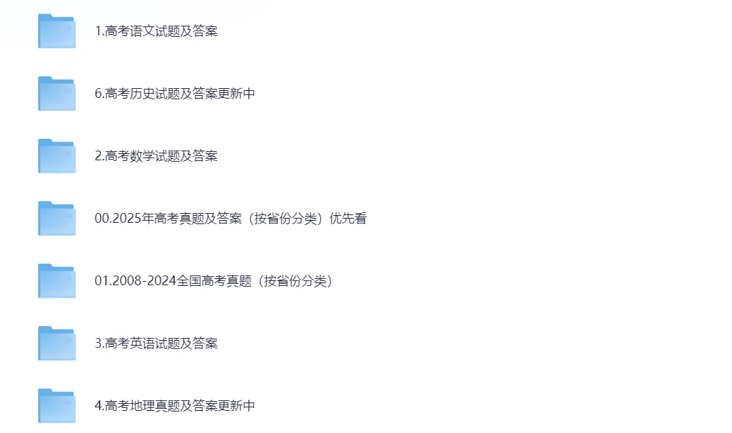 【全国高考真题】高考真题试卷及答案含历年真题解析2008-2025年 第2张