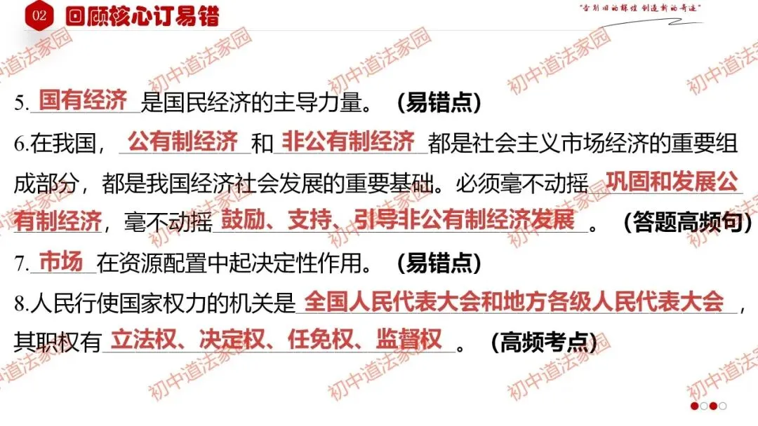 中考政治丨道德与法治一轮复习 专题15 人民当家作主 第30张