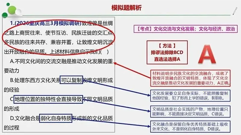 模拟题 | 2026重庆高三3月模拟调研-PPT+word(免费下载) 第7张