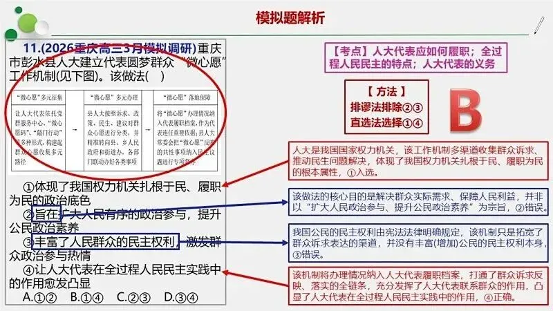 模拟题 | 2026重庆高三3月模拟调研-PPT+word(免费下载) 第17张