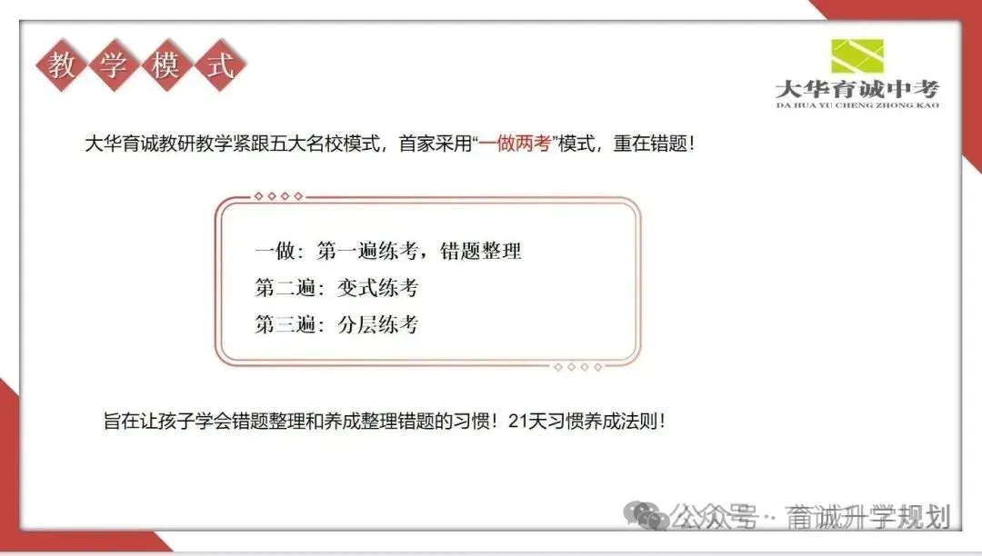 大华育诚【2026中考集训营】火热报名中~ 第12张