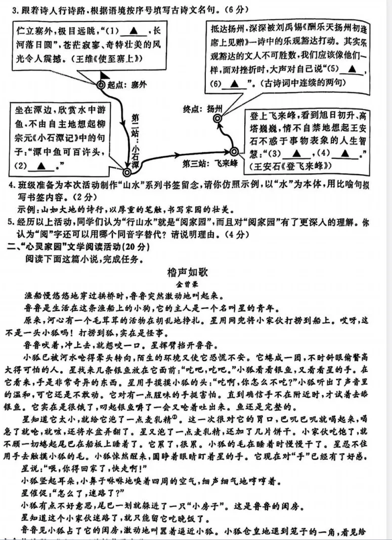 【浙江中考】2025年浙江省中考、考试题答案(全科目)中考真题解析! 第10张